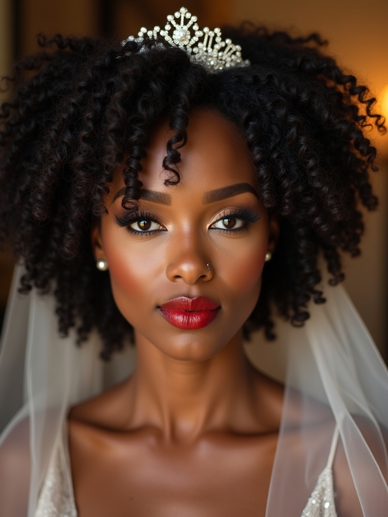 natural hair accessory styling