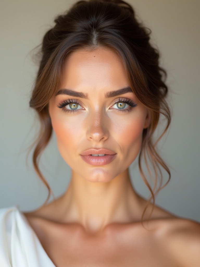 natural radiant bridal makeup