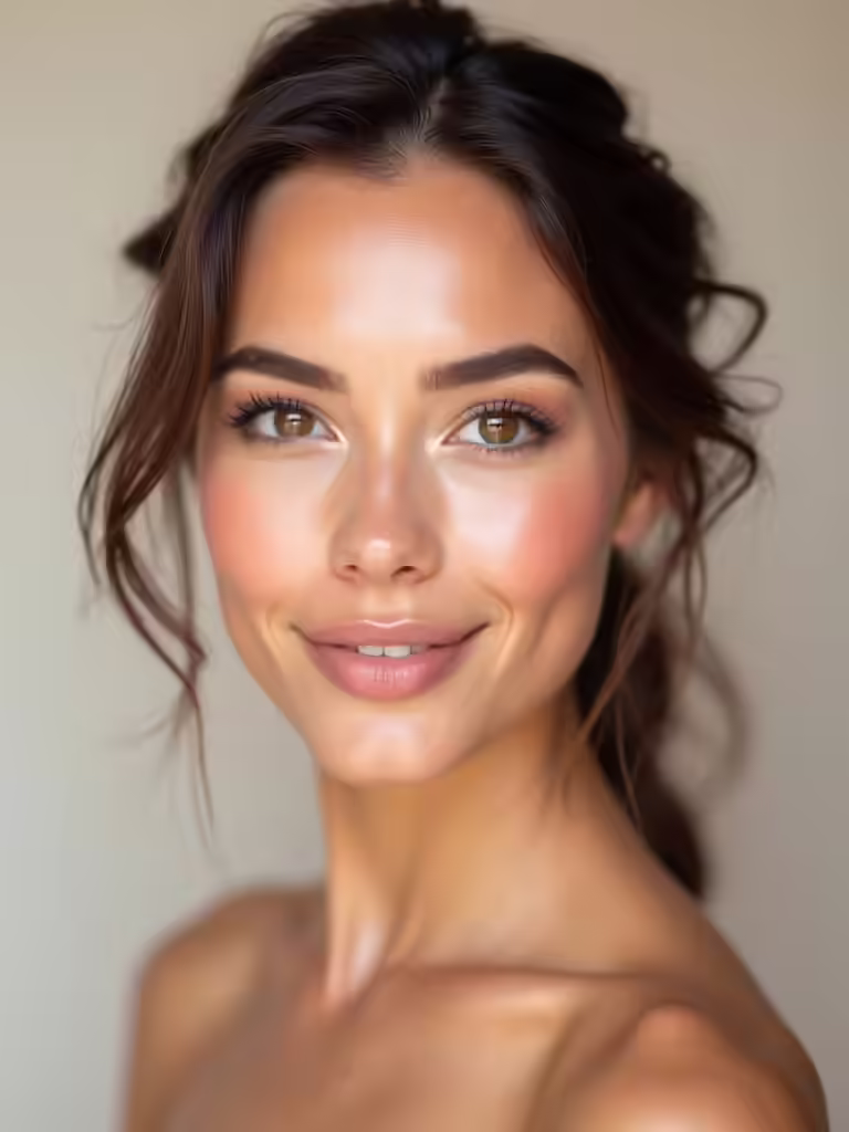 natural rosy glow makeup