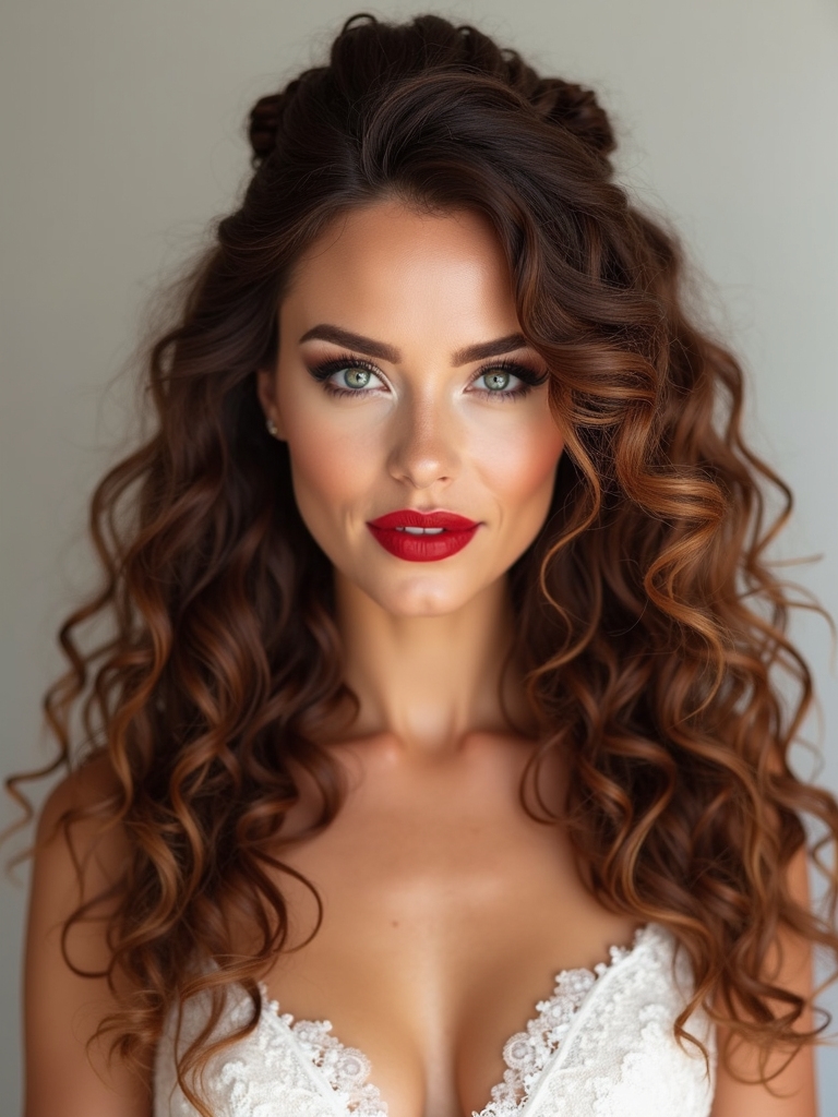 natural texture crown braid