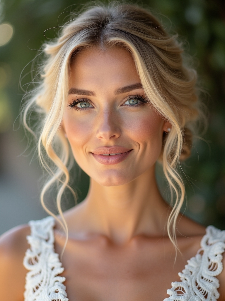 natural wedding hairstyles ideas