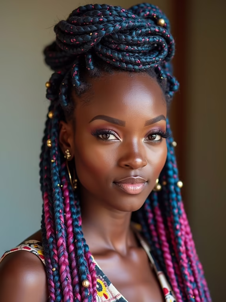 ndebele braids color symbolism