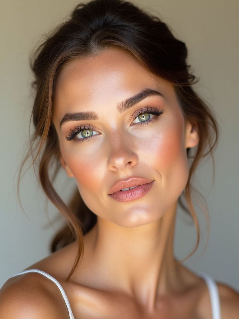 peachy cheeks for brides