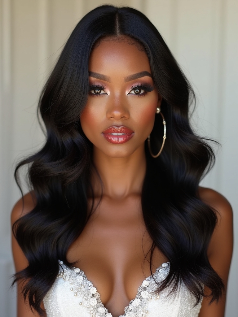 polished half up hairstyle tips