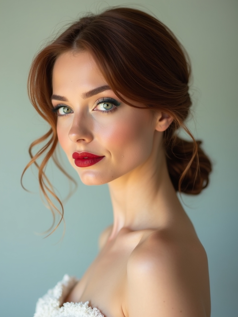 polished low ponytail tips