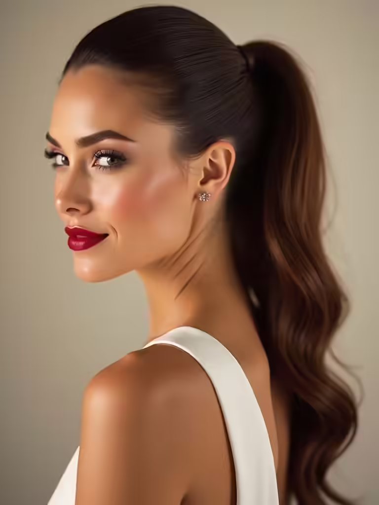 ponytail bridesmaid hairstyle criteria