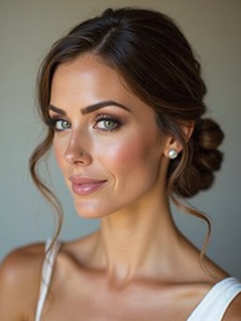 quick classic chignon tutorial