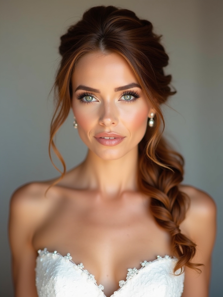 quick elegant bridal updos