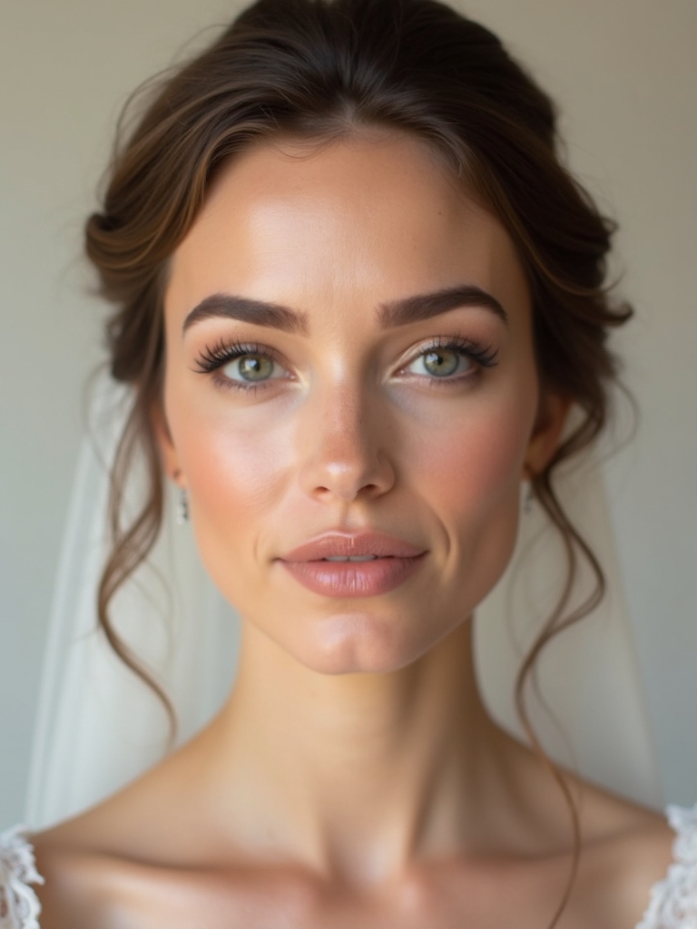 radiant dewy bridal glow