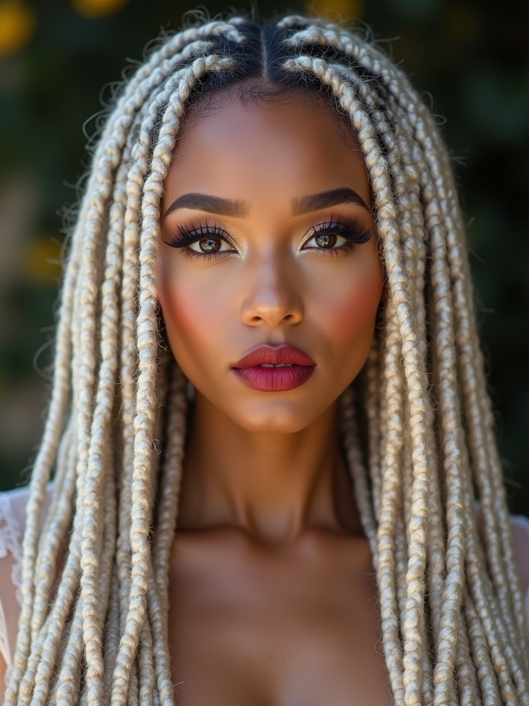 radiant dreadlock sparkle tips