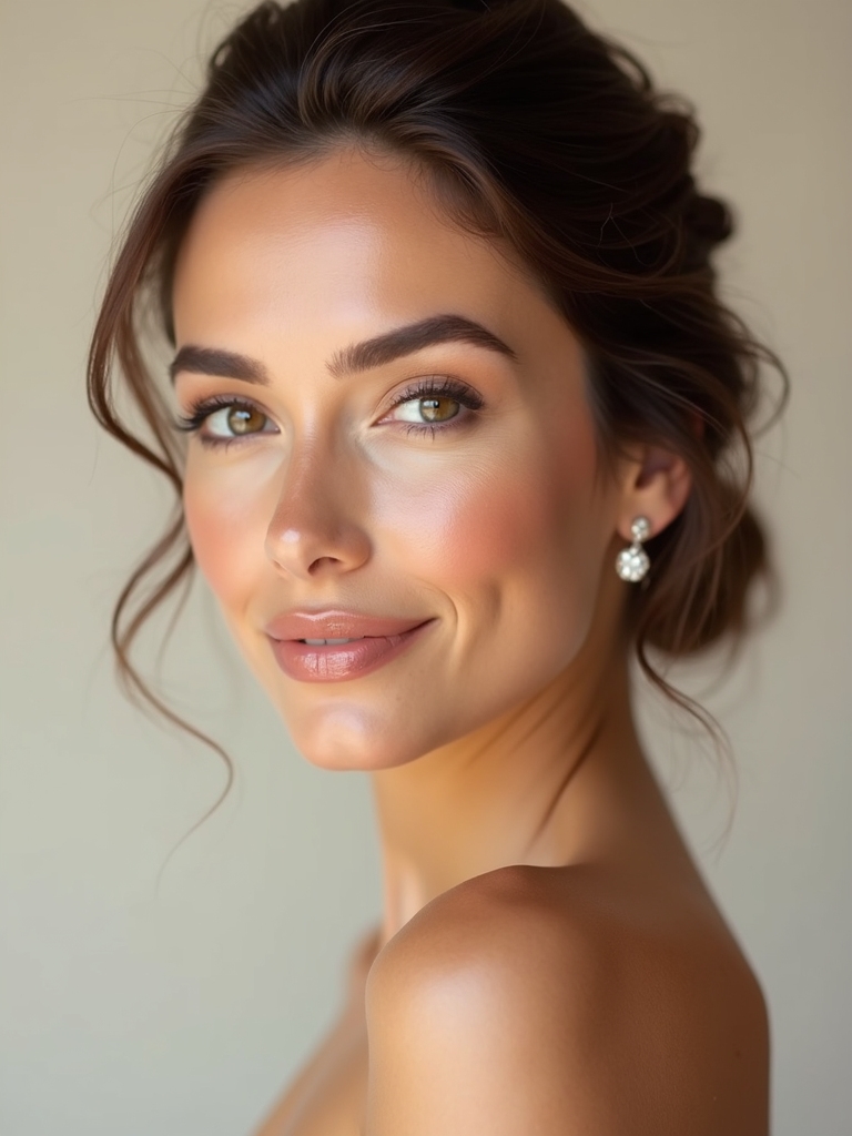radiant effortless bridal beauty