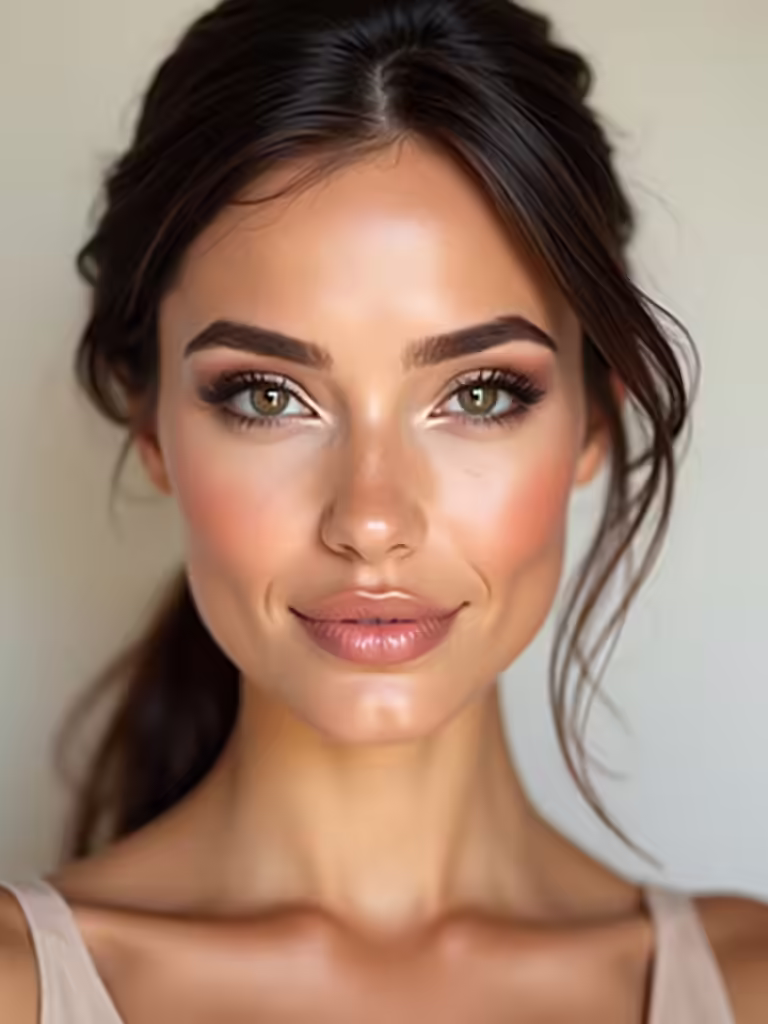 radiant fresh minimal makeup