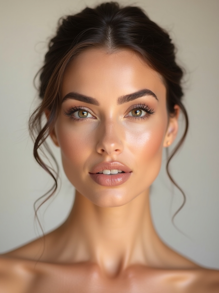 radiant natural bride makeup