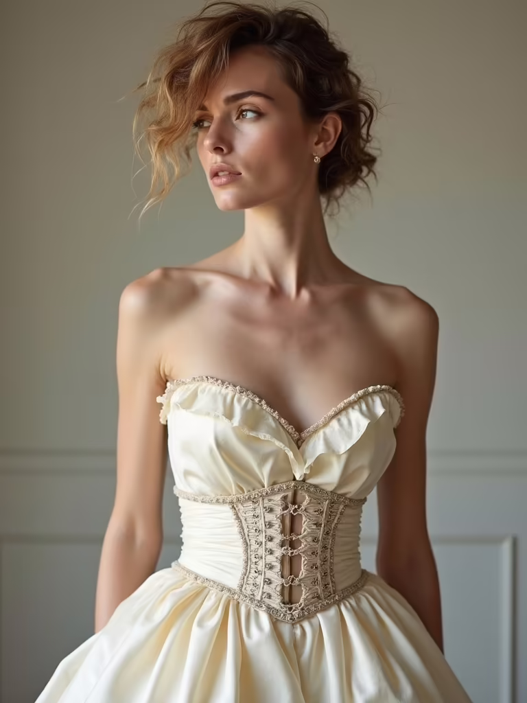 rebellious unique bridal elegance