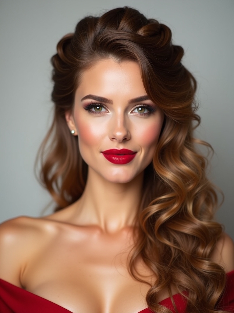 regal twisted crown hairstyle