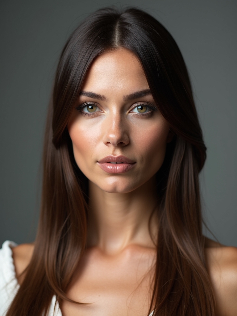 retro modern lob style