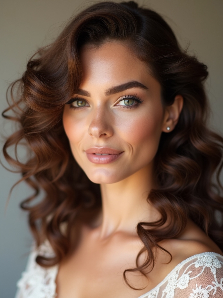 romantic bouncy curl harmony