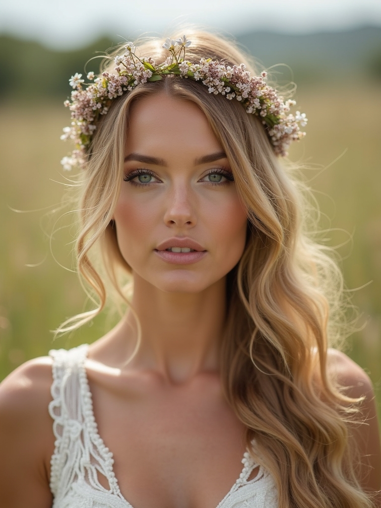 romantic braided crown hairstyles