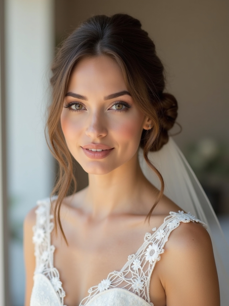 romantic bridal hairstyle inspiration