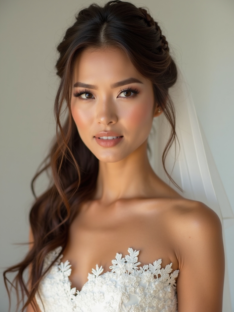 romantic bridal hairstyle inspiration
