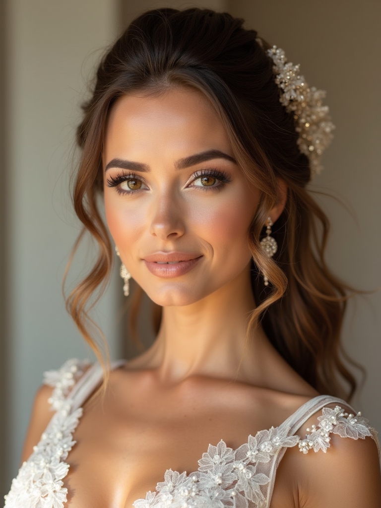 romantic half up hairstyle tips