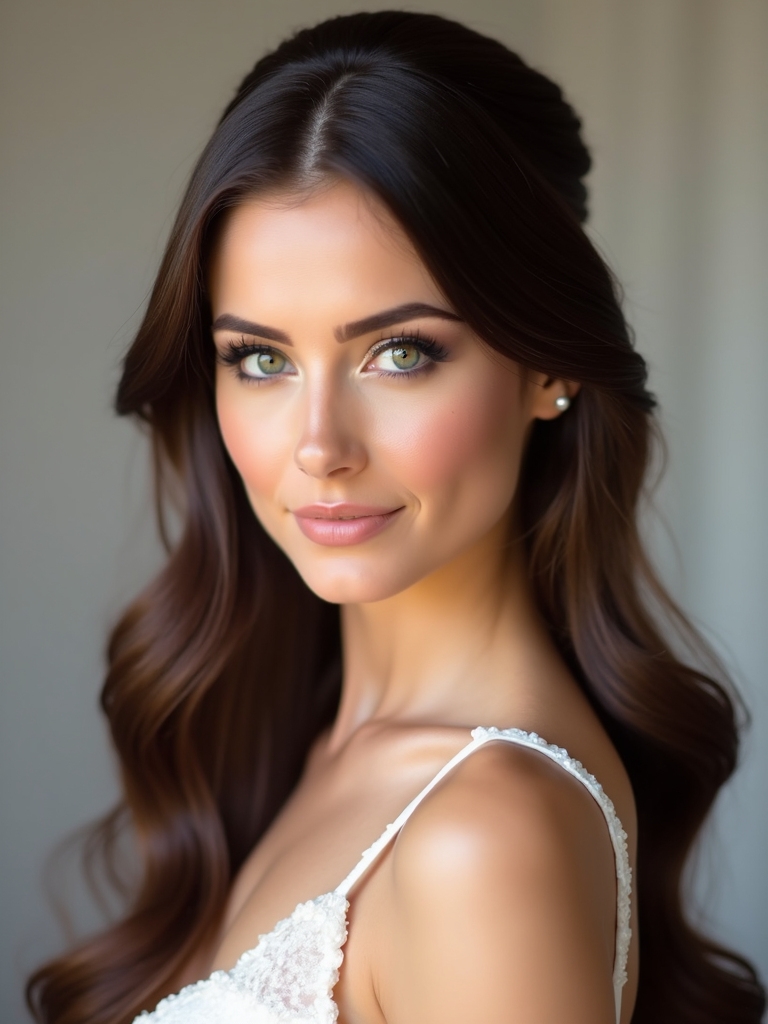romantic half up hairstyles