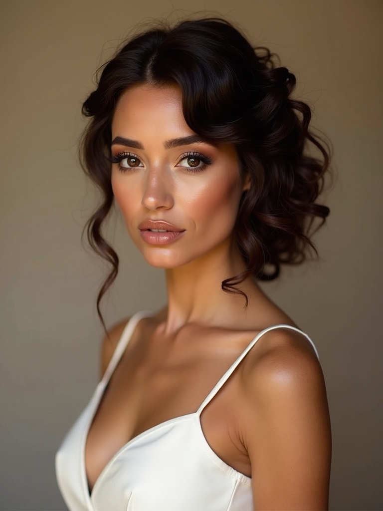 romantic half up hairstyles highlighted