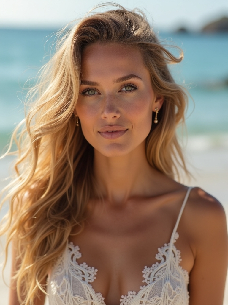 romantic loose textured waves