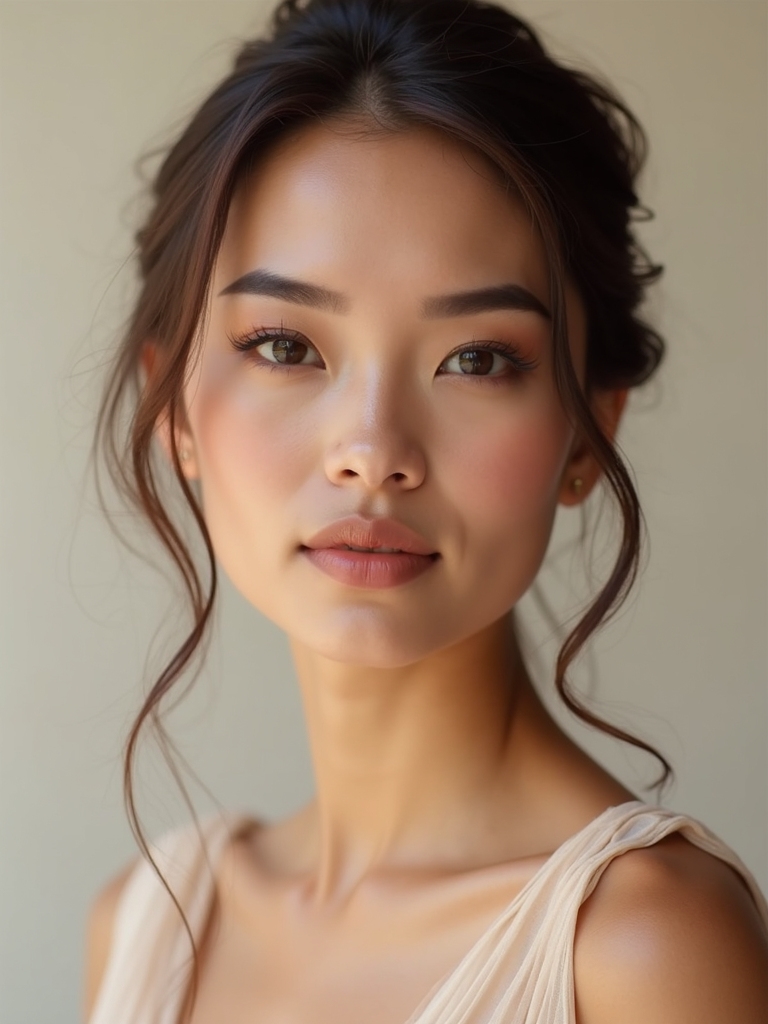 romantic nude bridesmaid makeup