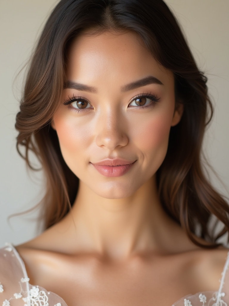 romantic soft rose petal makeup
