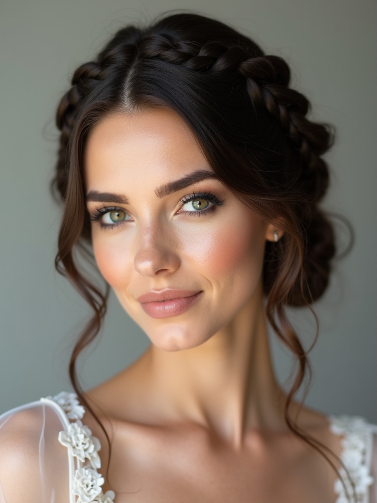 romantic textured braid styles