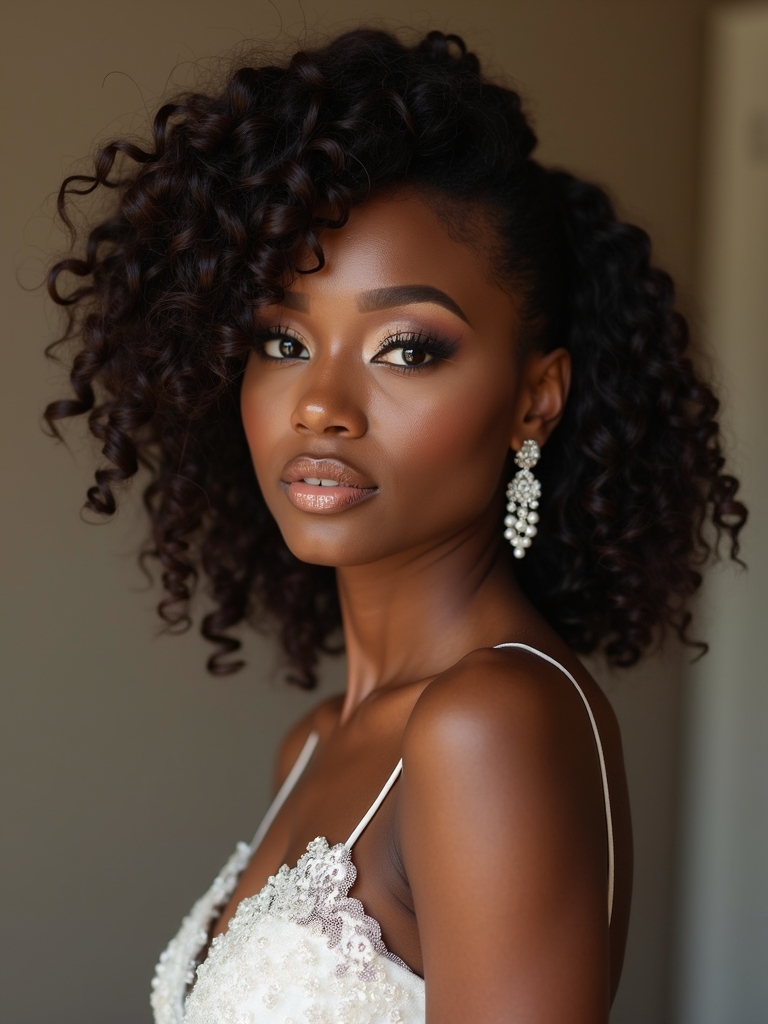 romantic textured bridal hairstyles