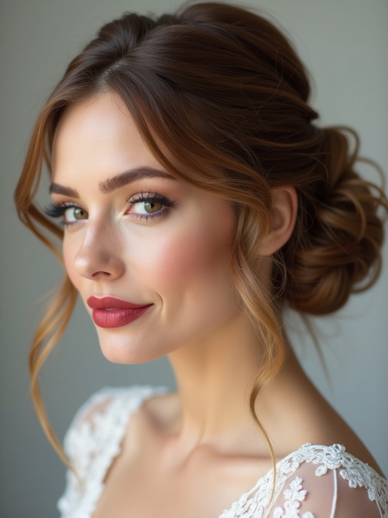 romantic whimsical bridal elegance