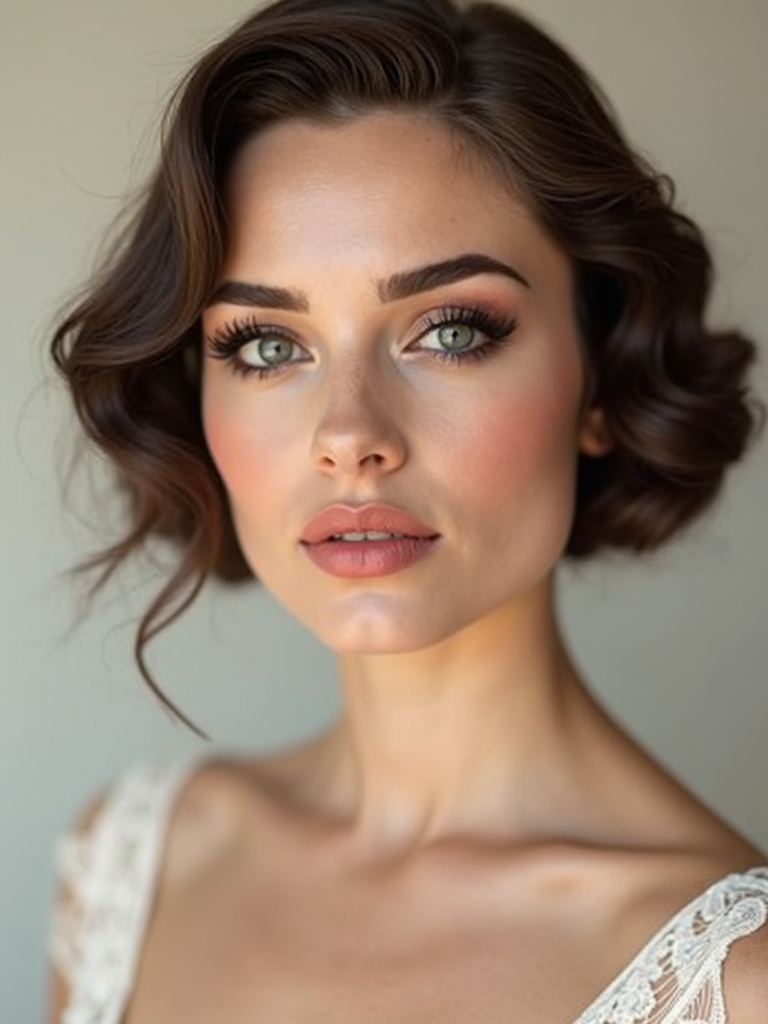 rosebud lips smoky eyes