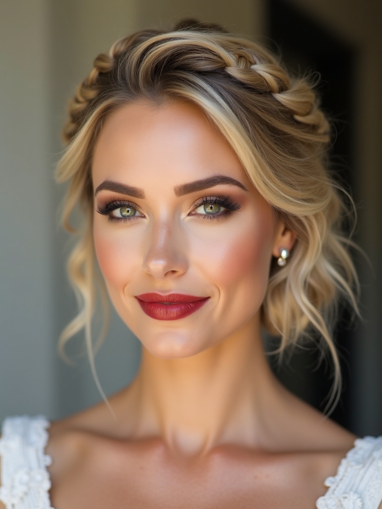 secure braided crown styles