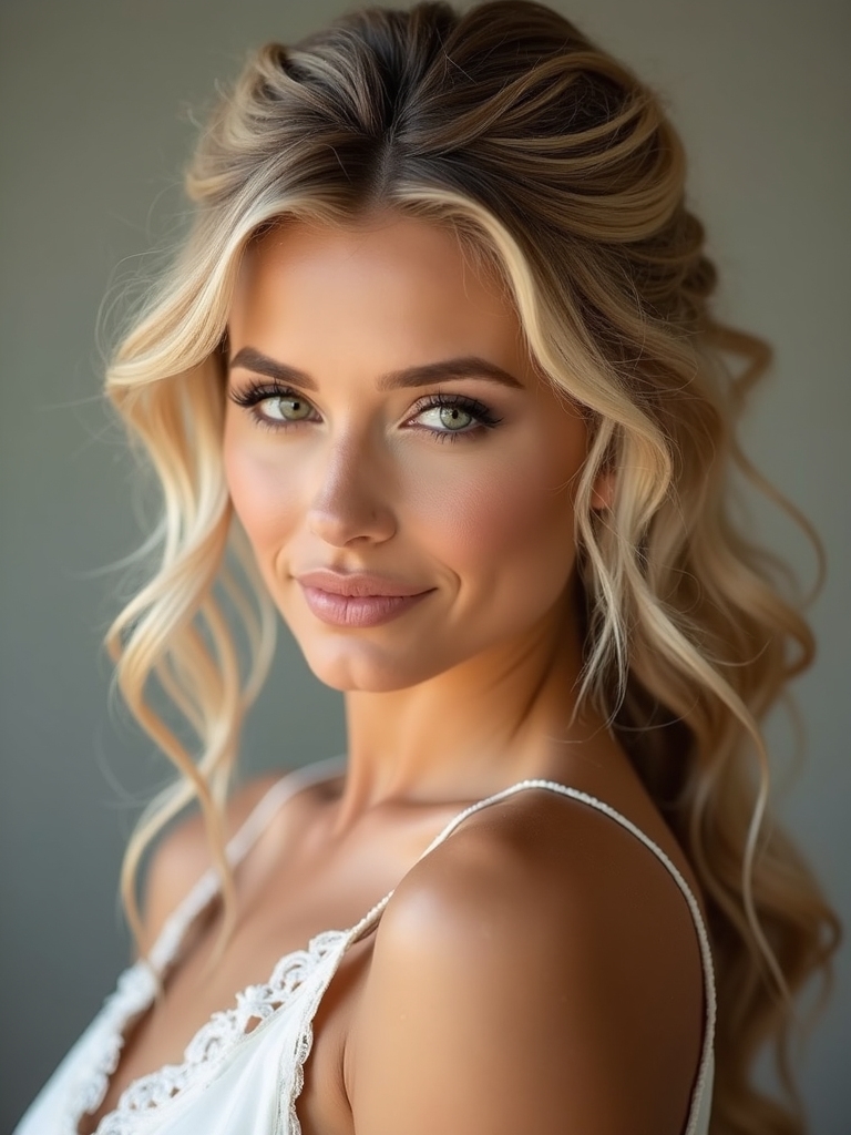 secure half up dance hairstyles