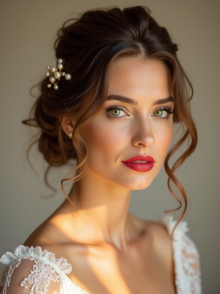 secure soft messy bun