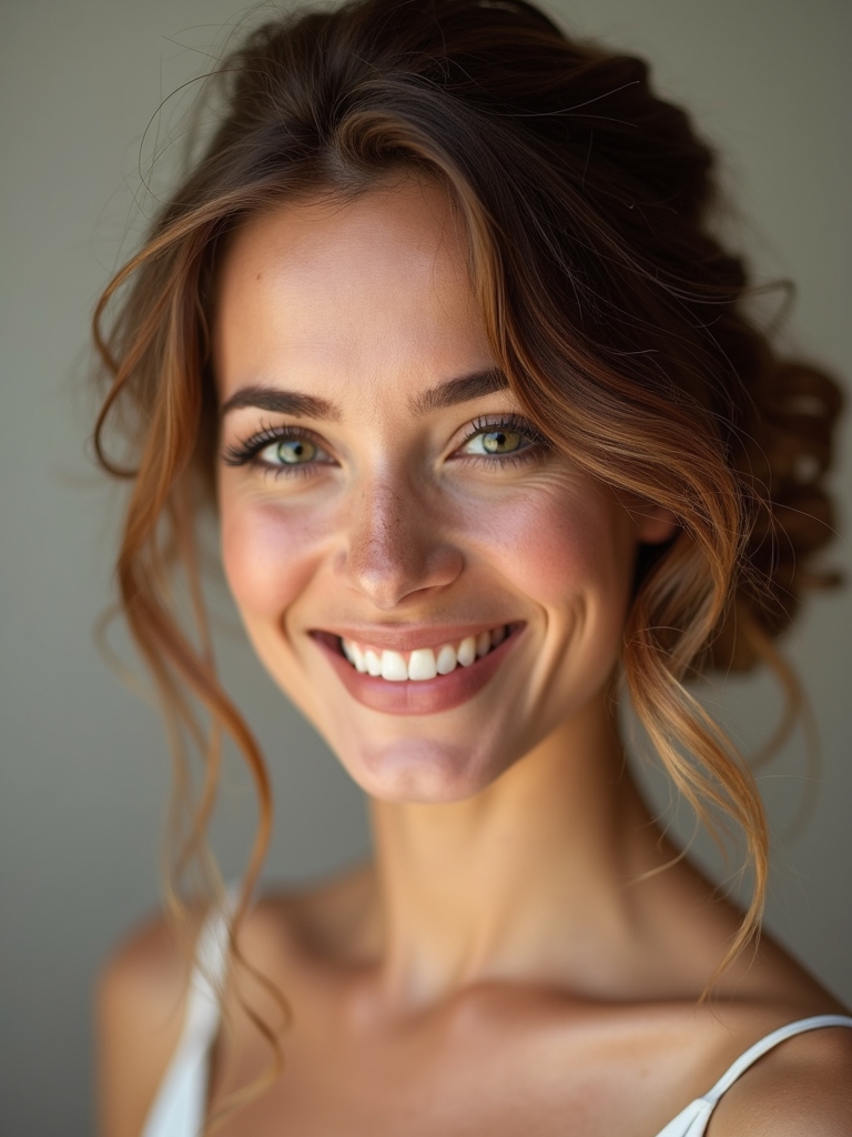 secure yet flowing updos