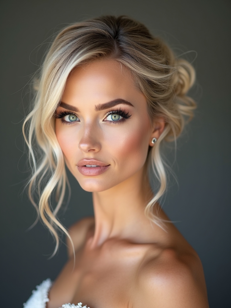 short bridal hair inspiration