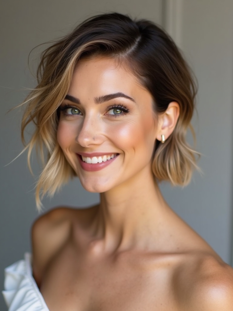 short hair bold elegance