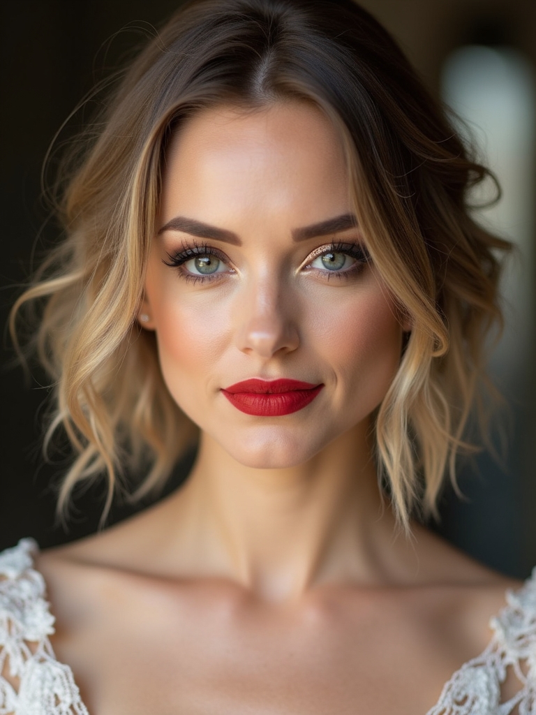 side swept hairstyles for balance