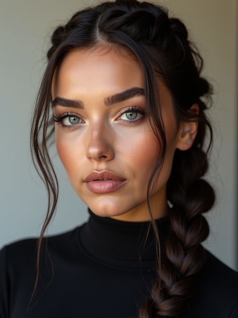 sleek braids elevate style