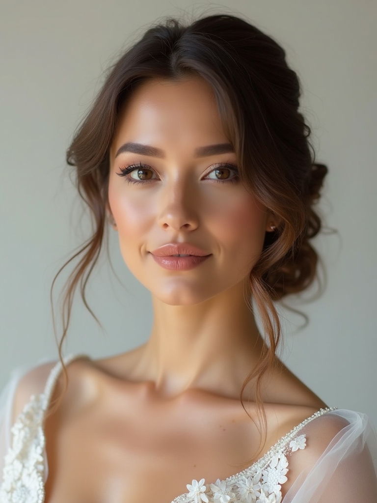 sleek modern bridal hairstyles