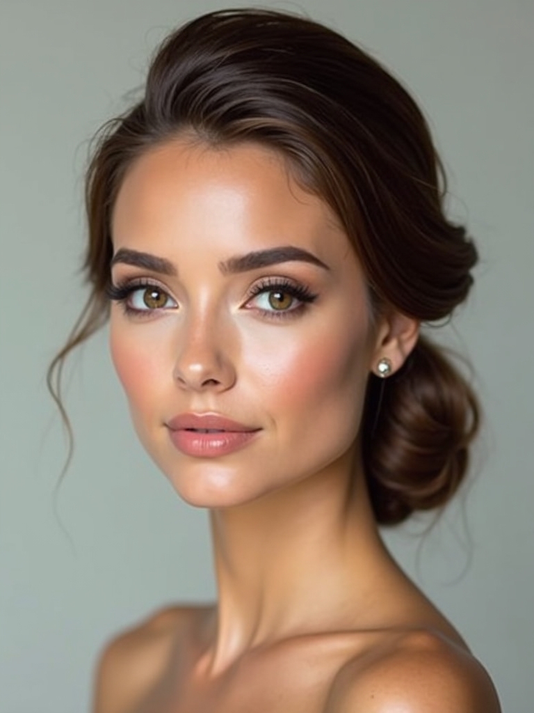 sleek modern chignons elegance