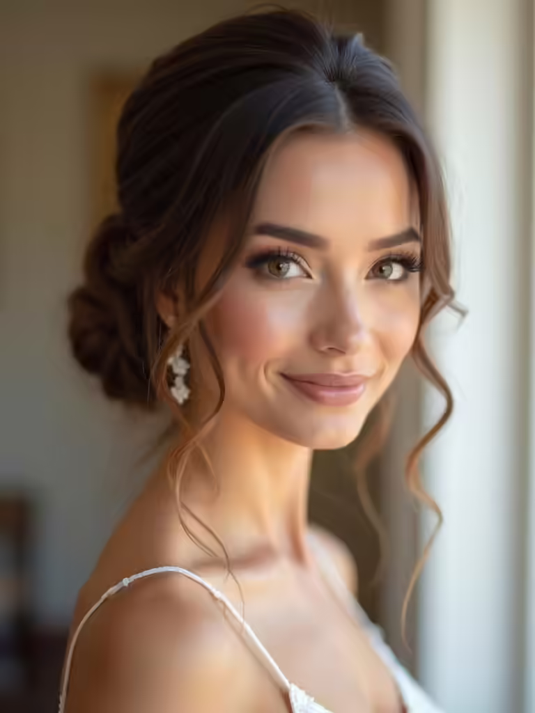 sleek polished budget friendly chignon