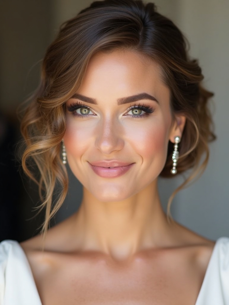 sleek shine with texture