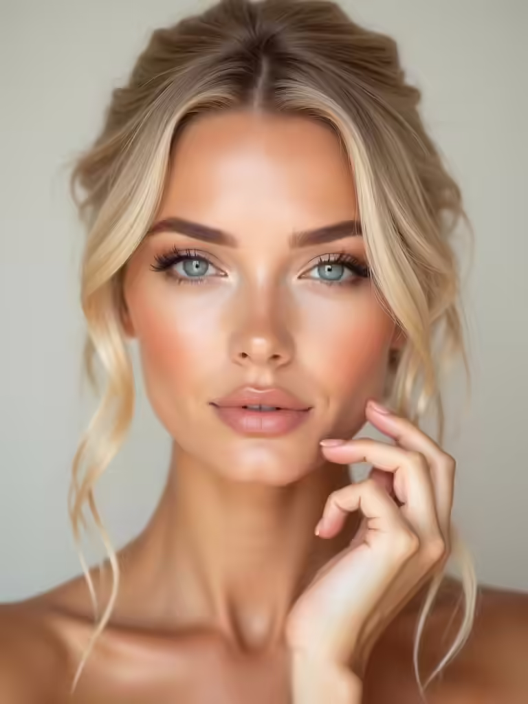soft peach radiance tutorial
