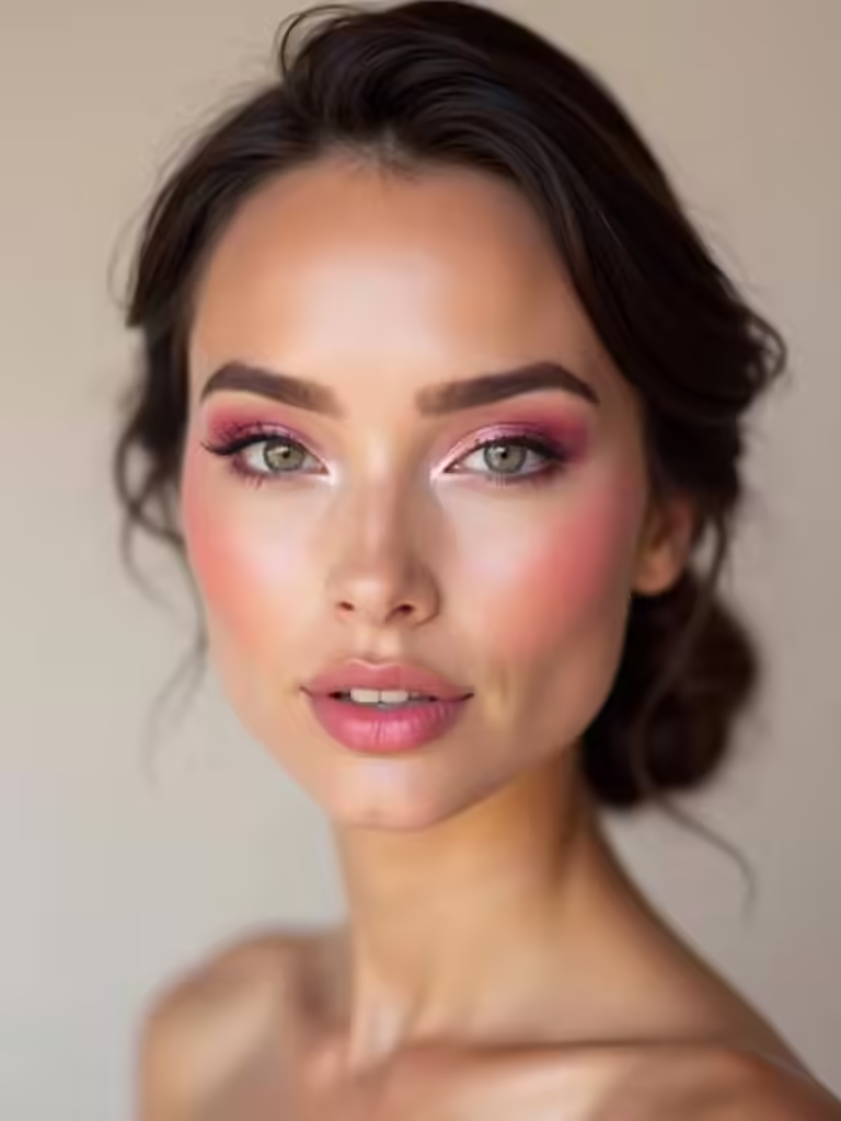 soft pink bridal radiance