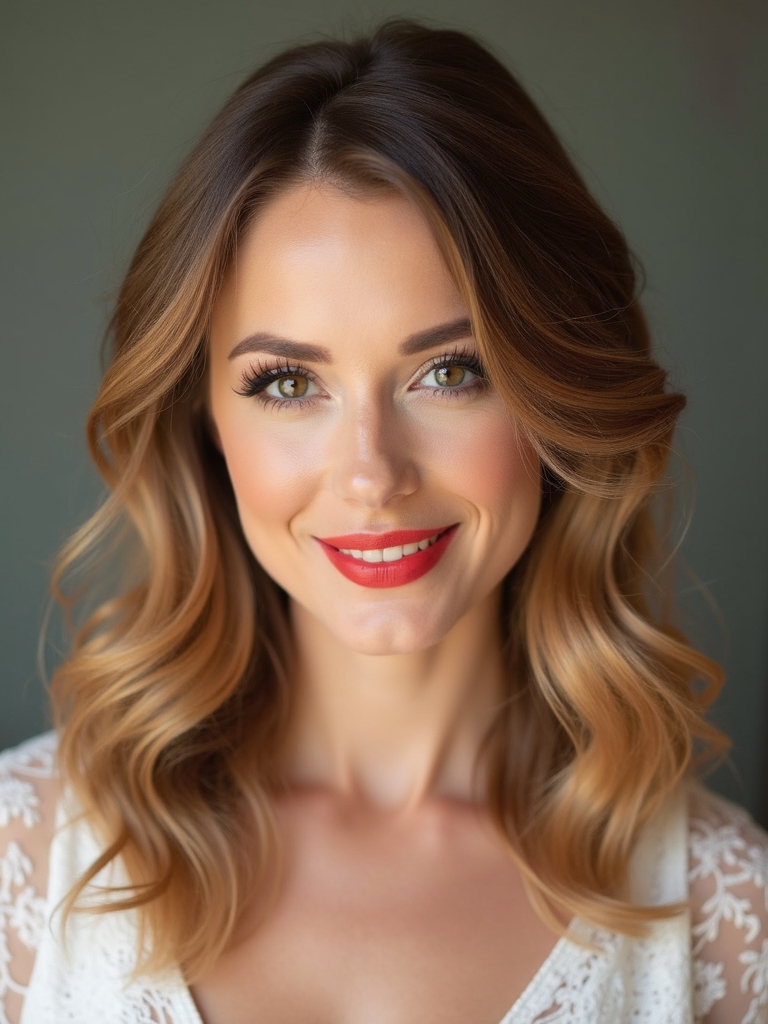 soft playful textured curls