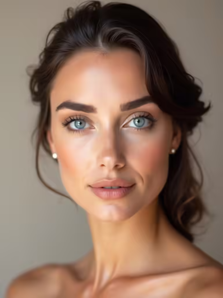 soft romantic eyebrow elegance